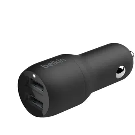 Belkin Dual USB-A KFZ-Ladeadapter 24 W Schwarz