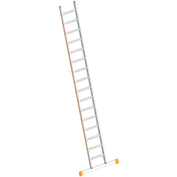 Layher Stufenanlegeleiter TOPIC - schwer belastbar 16 Stufen
