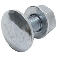 PROTEKTOR Flachkopfschraube 100x M8 x 20mm SW13 Stahl Silber