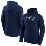 Fanatics New England Patriots Primary Graphic Hooded Sweater Kaputzenpullover L - blau