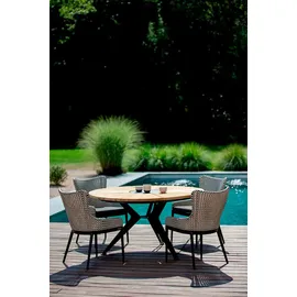 Niehoff Nexor Gartentisch Ø 140 x 75 cm Teak