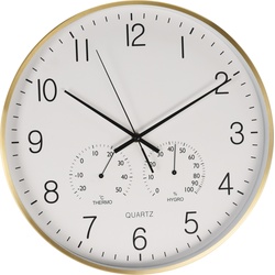 Wanduhr - gold