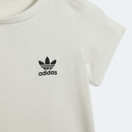 adidas Originals Trainingsanzug TEE SET (2-tlg), für Babys, 2-teilig, aus Baumwolle beige 98 EU