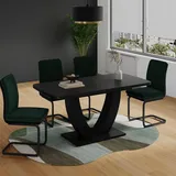 Vicco Fenaro 120 x 77,4 x 80 cm schwarz