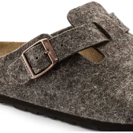 Birkenstock Boston Wool Narrow Hausschuhe (Größe 39, braun)