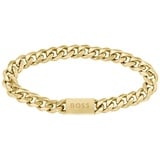 Boss Jewelry Gliederarmband für Herren Kollektion CHAIN FOR HIM Gelbgold - 1580403M