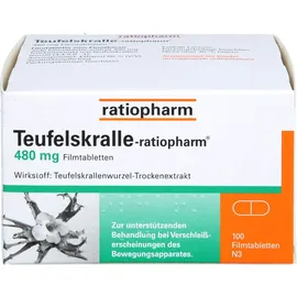Ratiopharm TEUFELSKRALLE-RATIOPHARM Filmtabletten
