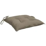 vidaXL Palettenkissen 4 Stk. Taupe 50x50x7 cm Oxford-Gewebe