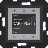 Hager Radio Touch nachtschwarz matt