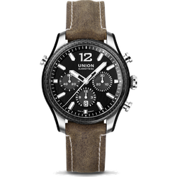 Union Glashütte Belisar Chronograph Sport D009.927.26.207.00 Sonderangebot - schwarz,braun - 44mm