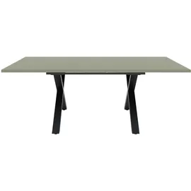 Mäusbacher Ausziehtisch 210 x 75 x 0 cm grün/schwarz