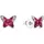 Prinzessin Lillifee Ohrstecker Lillifee Schmetterling Silber 2034006 pink