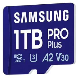 Samsung MB-MD1T0S, 1 TB, MicroSDXC, Klasse 10, UHS-I U3, SDXC