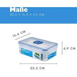 iSi Frischhaltedose eckig transparent 1 l
