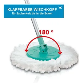 Clean Maxx Power-Wischmopp türkis