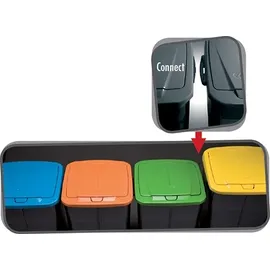 MONDEX Müllsortierer 45 l Gelb