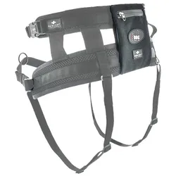 Raidlight Poche pour baudrier i-Dog Canicross - Noir - TU