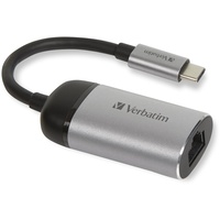 Verbatim USB-C auf Gigabit Ethernet Adapter, USB-C 3.0 [Stecker]