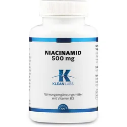 Niacinamid B3 500 mg Kapseln 100 St