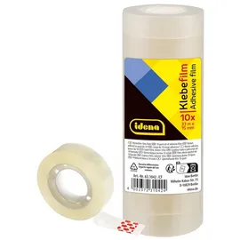 IDENA Klebefilm transparent 33 m x 15 mm 10 St.