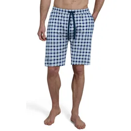 Tom Tailor Bermudas TOM TAILOR "Kilkenny", Herren, Gr. 56 (XXL), N-Gr, blau, Popeline, Obermaterial: 100% Baumwolle, kniefrei, Hosen Bermudas, Bindeband, Seitentaschen, locker, bequem, atmungsaktiv, elastisch