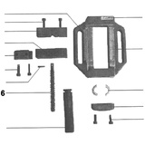 PROXXON 20392-06 Spindel für Maschinenschraubstock PRIMUS 75