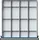 Ulmia GmbH Schubladeneinteilungssatz Metall 500x540 mm Weiß