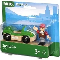 BRIO 63393700 Sportwagen mit Fahrer