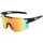 BEZLIT Herren Sonnenbrille in Rot/Gelb/Blau-Schwarz | Gr.: onesize