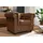 Massivmoebel24 Sessel Chesterfield Polyester 94 x 72 x 86 cm Braun