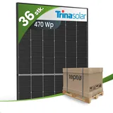 Trina 470Wp Vertex S+ TSM-NEG9R.28 Monofazial Glas-Glas Black Frame (Palette)