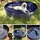 PURLOVE Faltbarer Hundepool 230 l Blau 100x30 cm