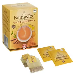 TEEKANNE NamasTee® Gold des Kurkuma Bio-Tee 15 Portionen