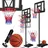 Kesser Basketballkorb Premium Schwarz 230 - 305 cm