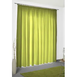 Wirth Newbury Kräuselband 130 x 225 cm grün
