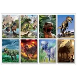DONAU Miniblock Dinosaurier sortiert 1310104-99 Display
