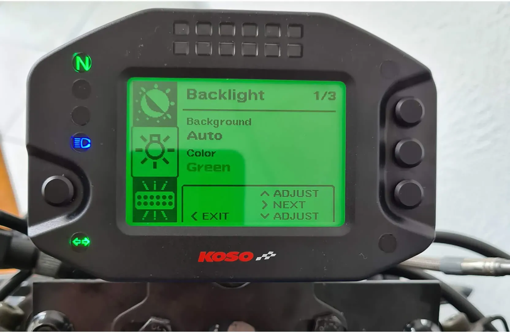 KOSO Digitales Multifunktions-Cockpit RS2