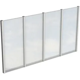 SKANHOLZ Seitenwand 343 x 200 cm grau