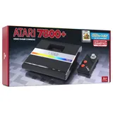 Atari 7800+ schwarz + Spielesammlung