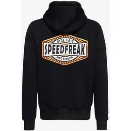 King Kerosin Sweatjacke K.K. Adventure Gear - Speedfreak schwarz, S