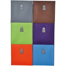 Phoenix Phönix Aufbewahrungsbox Atlanta 34 x 34 x 34 cm 1-tlg. blau