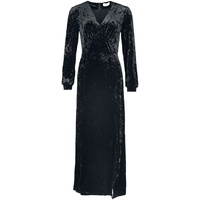 Timeless London - Rockabilly Kleid lang - Miley Black Dress - XS bis L - für Damen - Größe S - schwarz - S