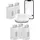 Homematic IP Heizkörperthermostat Starter Set Heizen pure für 5 Heizkörper weiß