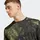adidas Herren Shirt Train Essentials Seasonal Allover-Print, Größe L in Grün OLISTR