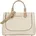 Shopping Bag Leather Ecru