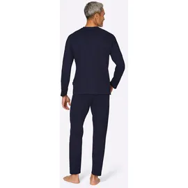 Comte d'Aulone Schlafanzug Langarm Blau 48/50