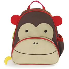 Toynamics Skip Hop 5210203 - Zoo Kleinkind Rucksack, mit Namensschild, mehrfarbig, Affe
