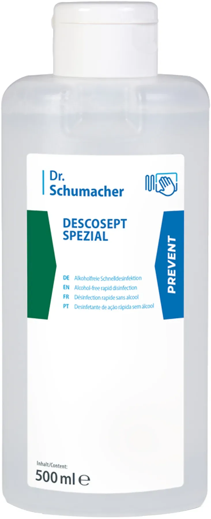 Dr. Schumacher Descosept Spezial alkoholfreies Schnelldesinfektionsmittel 20 x 500 ml Flaschen