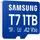 Samsung T7, Micro-SD microSD Speicherkarte, 1 TB