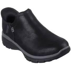 SKECHERS SLIP IN RF EASY GOING Modern Hour Slip-On, Black Microleather, 36 EU
